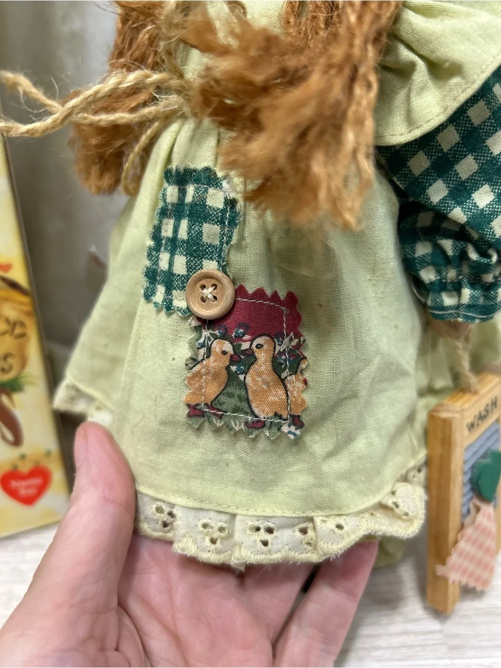 Vintage 1997 Seedplanters Lindsey Hollow Naomi Sue Doll Box Tags